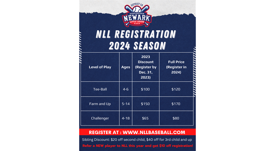 NLL 2024 Registration 